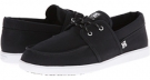 Black/Black/White Multi Snake DC Hampton for Men (Size 12)