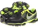 Black/Reflective Silver/Volt/Black Nike Golf Lunar Control II for Men (Size 9.5)