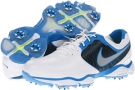 White/Reflective Silver/Photo Blue/Anthracite Nike Golf Lunar Control II for Men (Size 11.5)