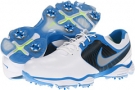 White/Reflective Silver/Photo Blue/Anthracite Nike Golf Lunar Control II for Men (Size 10.5)