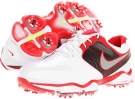 White/Reflective Silver/Hyper Red/Anthracite Nike Golf Lunar Control II for Men (Size 8)