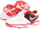 White/Reflective Silver/Hyper Red/Anthracite Nike Golf Lunar Control II for Men (Size 9.5)