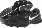 Black/Metallic Silver/Black/Metallic Dark Grey Nike Golf Heritage III for Men (Size 8.5)