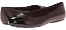 Oxblood/Black Burnished Soft Kid/Patent Man Made SoftWalk Napa for Women (Size 5.5)