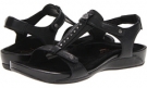 Black Aetrex Alyssa Adjustable Quarter Strap for Women (Size 5.5)