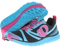 Black/Electric Blue Pearl Izumi Em Trail N 2 for Women (Size 5.5)