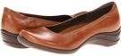Tan Leather Hush Puppies Alter Pump for Women (Size 5.5)