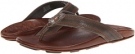 Charocal/Dark Java OluKai Po' Okela for Men (Size 8)