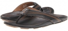 Black/Black Cow Silk OluKai Manini for Men (Size 12)