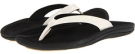 White/Black OluKai Kulapa Kai W for Women (Size 7)