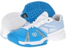 Blue White Silver Wilson Rush for Women (Size 5.5)