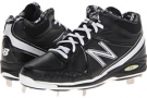 Black/White Snake Multi New Balance MB3000 Metal Synthetic Mid-Cut Cleat for Men (Size 8.5)