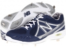 Blue/White New Balance MB3000 Metal Low-Cut Cleat for Men (Size 13)