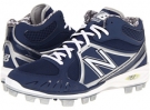 Blue/White New Balance MB2000 TPU Molded Mid-Cut Cleat for Men (Size 15)