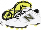 White/Silver New Balance WF7534 TPU Molded Low-Cut Cleat for Women (Size 6.5)