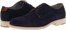 Navy Suede Johnston & Murphy Ellington Plain Toe for Men (Size 13)