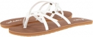 White Volcom New School Sandal for Women (Size 9)