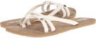 White Volcom Look Out Sandal for Women (Size 7)