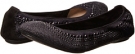 Black Stud Hush Puppies Chaste Ballet for Women (Size 10)