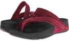 Rio Pink/Black FitFlop Sling for Women (Size 8)