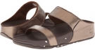 Bronze FitFlop Lulu Slide for Women (Size 6)