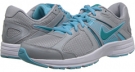 Wolf Grey/Polarized Blue/White/Turbo Green Nike Dart 10 for Women (Size 5)