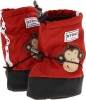 Monkey - Brick Red Stonz Booties for Kids (Size 6)