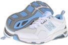 White/Blue New Balance WX857 for Women (Size 7.5)