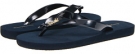 Midnight Blue Tommy Bahama Metallic Bimini Flat for Women (Size 10)