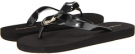 Black Tommy Bahama Metallic Bimini Flat for Women (Size 6)