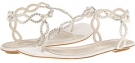 Sergio Rossi Satin Mermaid Flat Sandal Size 8