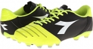 Black/Yellow Fluo/White Diadora Evoluzione R MG 14 for Men (Size 10.5)