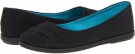 Solid Black Cozumel Blowfish Glo for Women (Size 10)