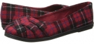 Red Edin Tartan Fabric Blowfish Glo for Women (Size 10)