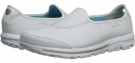 White SKECHERS Performance GOWalk Undercover for Women (Size 5.5)