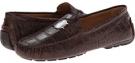 Dark Brown Embossed Croc LAUREN by Ralph Lauren Carley for Women (Size 8)