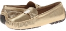 Antique Brass Metallic Lizard LAUREN by Ralph Lauren Carley for Women (Size 8.5)