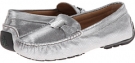 New Silver Metallic Lizard LAUREN by Ralph Lauren Carley for Women (Size 8.5)