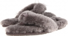 Grey Sheepskin UGG Fluff Flip Flop II for Women (Size 11)