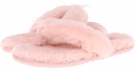 Baby Pink Sheepskin UGG Fluff Flip Flop II for Women (Size 6)