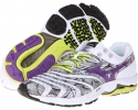 White/Pansy/Black Mizuno Wave Sayonara for Women (Size 9.5)