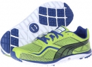 Lime Green/Monaco Blue/White PUMA Golf FAAS Lite Mesh for Men (Size 10.5)