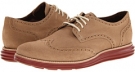 Milkshake Suede Cole Haan LunarGrand Wingtip for Men (Size 9.5)