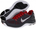 Dark Grey/Gym Red/Atomic Red/White Nike Lunarglide+ 5 for Men (Size 13)