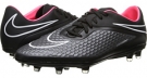 Black/Hyper Punch/Black Nike Hypervenom Phelon FG for Men (Size 7)