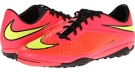 Bright Crimson/Black/Hyper Crimson Nike Hypervenom Phelon TF for Men (Size 7)