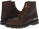 Dark Brown Oil Tan Carhartt 6 Unlined Work Safety Toe for Men (Size 9)