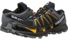 Dark Cloud/Black/Yellow Gold Salomon Fellraiser for Men (Size 8)