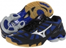 Black/Royal Mizuno Wave Lightning RX2 for Women (Size 8)