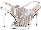 P. Silver Satin E! Live from the Red Carpet E0046 for Women (Size 6.5)